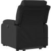 Zvedací masážní polohovací křeslo textil [3204993] (Barva Tmavě šedá)