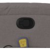 Zvedací masážní polohovací křeslo textil [3204993] (Barva Tmavě šedá)