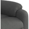 Elektrické zvedací masážní polohovací křeslo textil [3204861] (Barva Tmavě šedá)