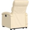 Elektrické zvedací masážní polohovací křeslo textil [3204014] (Barva Světle šedá)