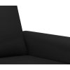 2místná pohovka 120 cm umělá kůže [359499] (Barva Černá)