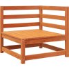 Zahradní pohovka 3místná impregnovaná borovice [837949] (Barva Přírodní borovice)