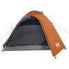 Kempingový stan kopule pro 3 osoby nepromokavý [94333] (Barva Oranžová)