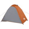 Kempingový stan kopule pro 3 osoby nepromokavý [94333] (Barva Oranžová)