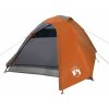 Kempingový stan kopule pro 3 osoby nepromokavý [94333] (Barva Oranžová)