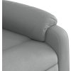 Elektrické zvedací polohovací křeslo textil [3205341] (Barva Tmavě šedá)