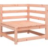 Zahradní pohovka rohová s poduškami borovice [838067] (Barva Přírodní douglaska)