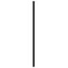 Kovové náhradní čelo postele 100 cm [355443] (Barva Bílá)