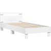 Rám postele s čelem a LED osvětlením 90 x 190 cm [838745] (Barva dub sonoma)