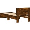 Rám postele s čelem 75 x 190 cm kompozitní dřevo [838664] (Barva Šedá sonoma)