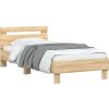 Postel bez matrace s čelem 75 x 190 cm [838570] (Barva dub sonoma)