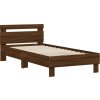 Postel bez matrace s čelem 75 x 190 cm [838570] (Barva dub sonoma)