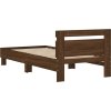 Postel bez matrace s čelem 75 x 190 cm [838570] (Barva dub sonoma)