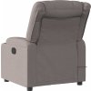 Elektrické masážní polohovací křeslo textil [3206571] (Barva Tmavě šedá)