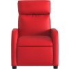 Polohovací křeslo umělá kůže [374188] (Barva Červená)