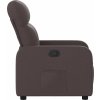 Polohovací křeslo textil [374198] (Barva Tmavě šedá)