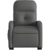 Elektrické zvedací masážní polohovací křeslo textil [3206823] (Barva Tmavě šedá)
