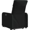 Zvedací masážní polohovací křeslo textil [3206710] (Barva Černá)