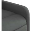 Zvedací masážní polohovací křeslo textil [3206710] (Barva Černá)