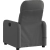 Masážní polohovací křeslo textil [374208] (Barva Černá)
