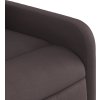 Elektrické polohovací křeslo textil [3206685] (Barva Hnědá)
