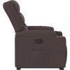 Zvedací polohovací křeslo textil [3206574] (Barva Tmavě šedá)