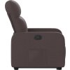 Zvedací polohovací křeslo textil [3206799] (Barva Hnědá)