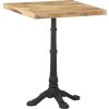 Bistro stolek 60 x 60 x 77 cm hrubé mangovníkové dřevo [321084]