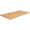 Koupelnová deska 100x50x1,5 cm ošetřený masiv [343011] (Barva Světle hnědá)