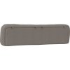 Polštář na čelo postele Hvar 200 cm textil [374616] (Barva Světle šedá)