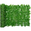 Balkonová zástěna se mi listy 200 x 75 cm [3216420] (Barva Tmavě zelená)