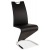 Jídelní čalouněná židle H-090 černá/chrom