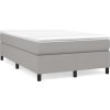Box spring postel s matrací 120x190 cm textil [3269688] (Barva Krémová)