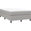 Box spring postel s matrací 120x190 cm textil [3269688] (Barva Krémová)