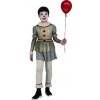 Karnevalový kostým Strašidelný klaun, 110- 120 cm [6907948]