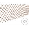 Vrbový trelážový plot 5 ks 180 x 90 cm [140395]