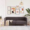 Pohovka 2místná textil [372605] (Barva Tmavě šedá)