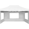 Profesionální skládací party stan + stěny hliník 4,5 x 3 m [45500] (Barva Bílá)