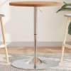 Barový stolek Ø 60 x 90,5 cm masivní bukové dřevo [3270630]