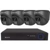 Kamerový set Securia Pro NVR4CHV4S-B DOME IP, 4Mpx, 4 kamery, PoE NVR, černá [72022052]