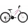 Horské jízdní kolo Capriolo DIAVOLO DX 400 FS 24"/18HT white-pink 13"  [120232]