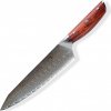 Nůž Dellinger Gyuto / Chef Kiritsuke 8,5" (215mm) Rose-Wood Damascus [6340569]