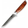 Nůž Dellinger vykošťovací Boning 6" (160mm) Rose-Wood Damascus [6340568]