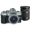 Digitální fotoaparát Olympus E-M10 Mark IV 1442 EZ + 40-150mm II R Pancake double zoom kit silver/silver/silver [54070959]