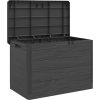 Zahradní box na podušky 77,5 x 44,5 x 53 cm PP [366603] (Barva Šedá)