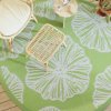 Venkovní koberec zelený Ø 200 cm PP [368600]