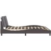Rám postele s LED bez matrace Zadar 180 x 200 cm [3214124] (Barva Černá)