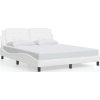 Rám postele s LED bez matrace Zadar 160 x 200 cm [3214118] (Barva Bílá)