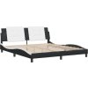 Rám postele bez matrace Zadar 180x200 cm umělá kůže [3208201] (Barva Šedá)