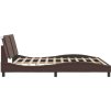 Rám postele bez matrace Zadar 180x200 cm umělá kůže [3208201] (Barva Šedá)